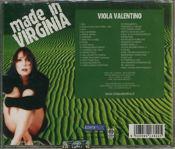 Viola Valentino : Made In Virginia 1 (CD)