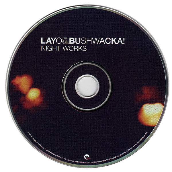 Layo & Bushwacka! : Night Works (CD, Album, Copy Prot., Dig)