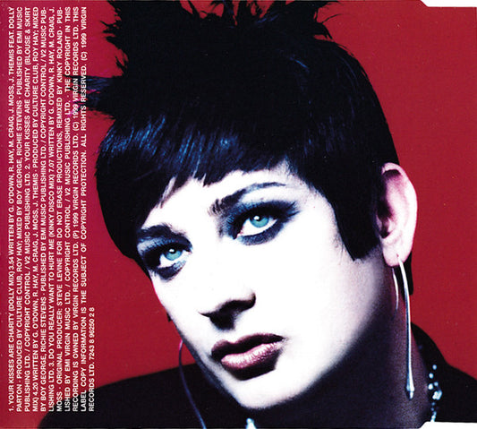 Culture Club : Your Kisses Are Charity (CD, Maxi)