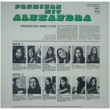 Alexandra (7) : Premiere Mit Alexandra (LP, Album)