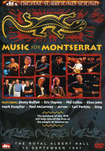 Various : Music For Montserrat (DVD-V, Multichannel, PAL)