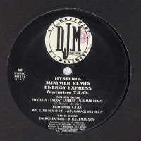 Hysteria (7) : Energy Express (Summer Remix) (12")