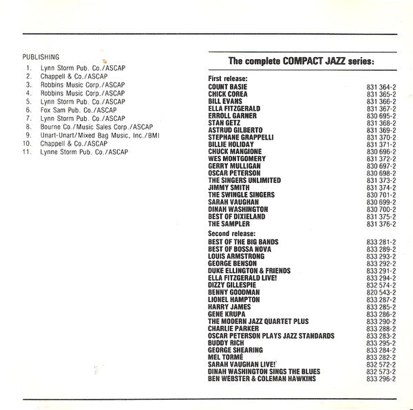 Coleman Hawkins / Ben Webster : Coleman Hawkins / Ben Webster (CD, Comp, RM)