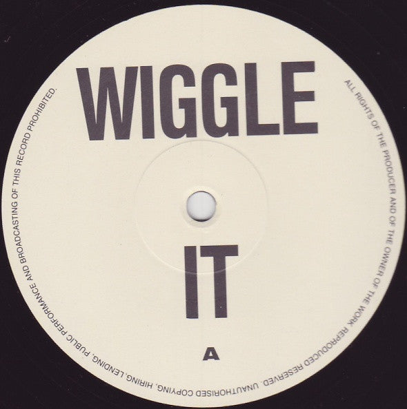 Two In A Box : Wiggle It (Limited Deejay Edition) (12", Ltd)
