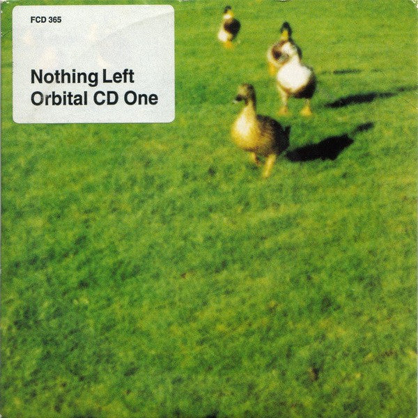 Orbital : Nothing Left (CD, Single, CD1)