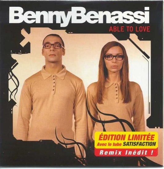 Benny Benassi : Able To Love (CD, Maxi, Ltd, Car)