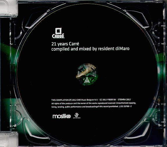 Various : 21 Years Carré (CD, Comp, Mixed)