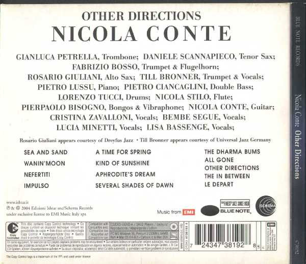 Nicola Conte : Other Directions (CD, Album, Copy Prot., Dig)