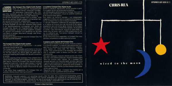 Chris Rea : Wired To The Moon (CD, Album)