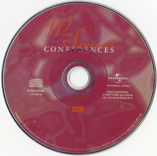 Wim Sonneveld : Conférences (2xCD, Comp)