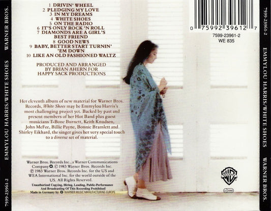 Emmylou Harris : White Shoes (CD, Album, RE)