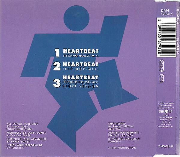 D-Parture : Heartbeat (CD, Maxi)