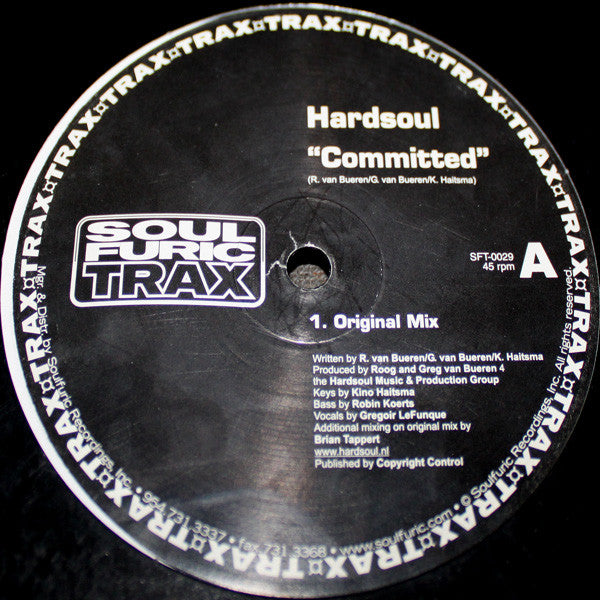 Hardsoul : Committed (12")