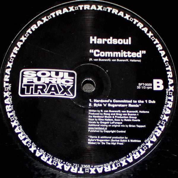 Hardsoul : Committed (12")