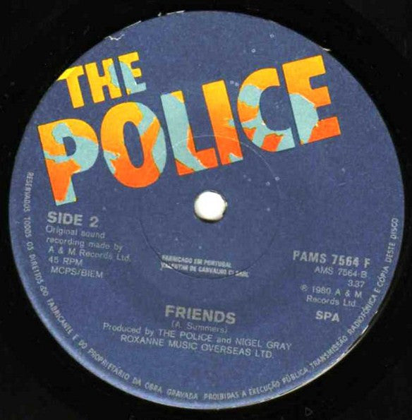 The Police : Don't Stand So Close To Me (7", Single, Pos)