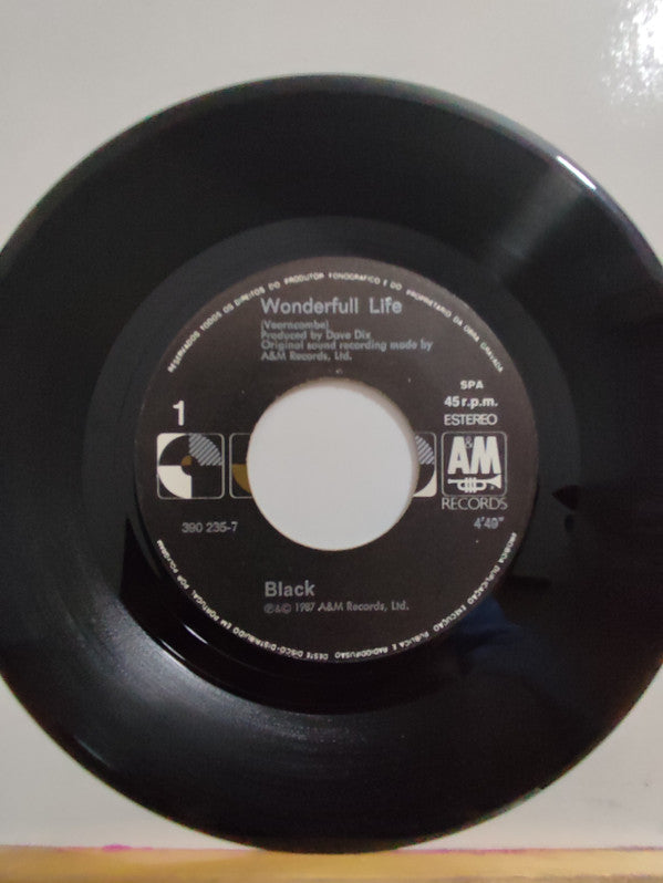 Black (2) : Wonderful Life (7", Single)