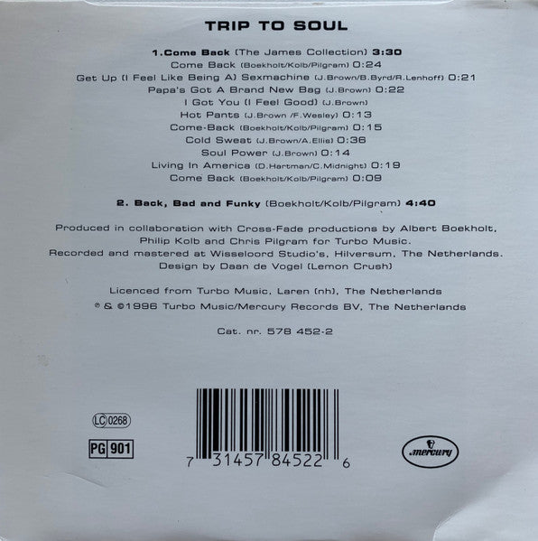 Trip To Soul : Come Back (The James Collection) (CD, Single, Car)