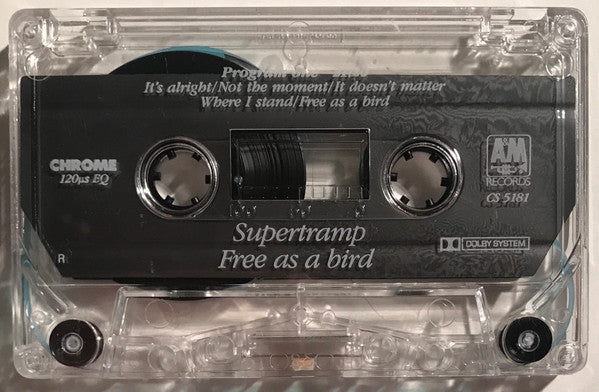 Supertramp : Free As A Bird (Cass, Album, R, )