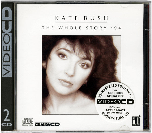 Kate Bush : The Whole Story '94 (2xVCD, Comp, RE, RM, NTSC, PAL, SECAM, Ver)