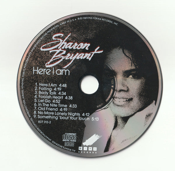 Sharon Bryant : Here I Am (CD, Album)