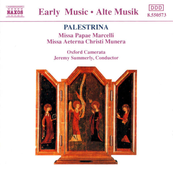 Giovanni Pierluigi da Palestrina - Oxford Camerata, Jeremy Summerly : Missa Papea Marcelli • Missa Aeterna Christi Munera (CD, Album, RP)
