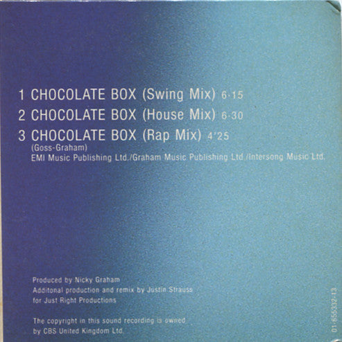 Bros : Chocolate Box (CD, Mini, Maxi)