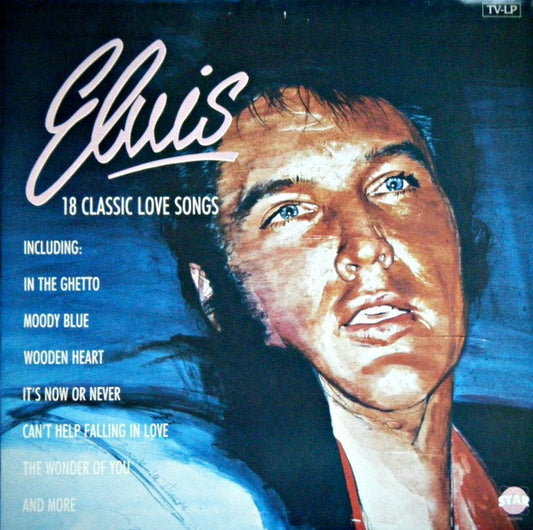Elvis Presley : 18 Classic Love Songs (LP, Comp)