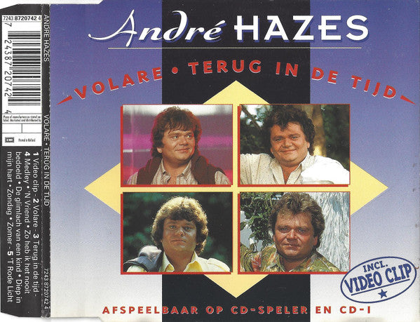 André Hazes : Volare · Terug In De Tijd (CDi, Maxi)