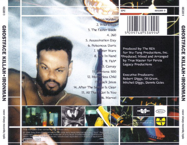 Ghostface Killah : Ironman (CD, Album, RE)