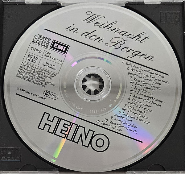 Heino : Weihnacht In Den Bergen (CD, Album)