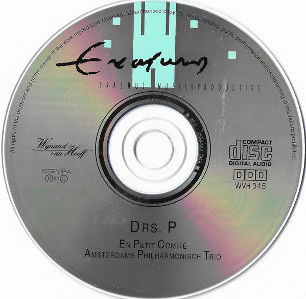 Drs. P, Amsterdams Philharmonisch Trio : En Petit Comité (CD, Album, RE)
