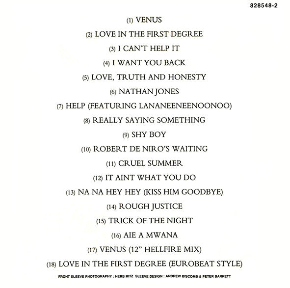 Bananarama : The Greatest Hits Collection (CD, Comp)