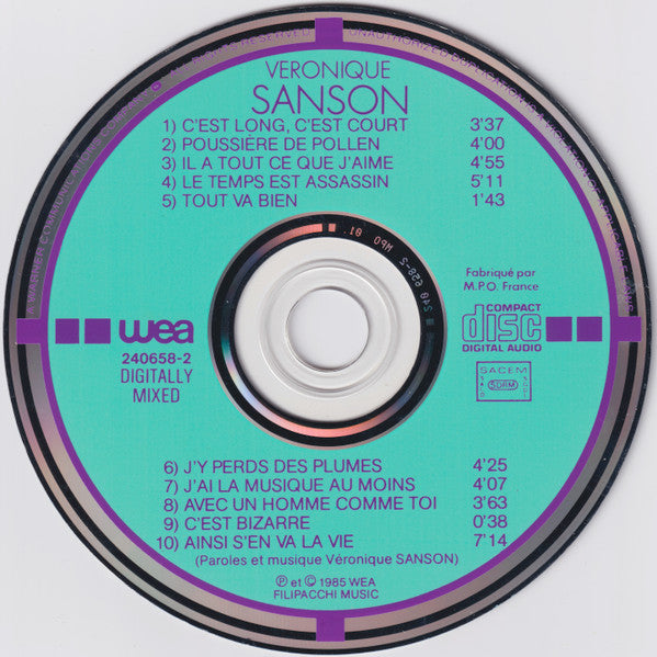Véronique Sanson : Véronique Sanson (CD, Album)