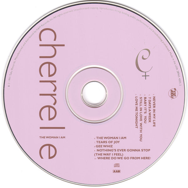 Cherrelle : The Woman I Am (CD, Album)