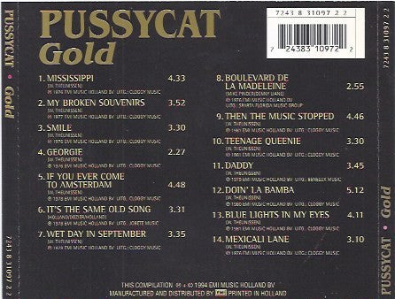 Pussycat (2) : Gold (CD, Comp)