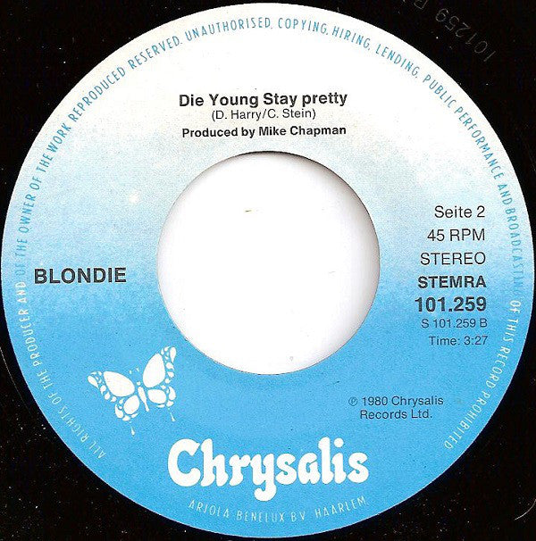 Blondie : Atomic (7", Single)