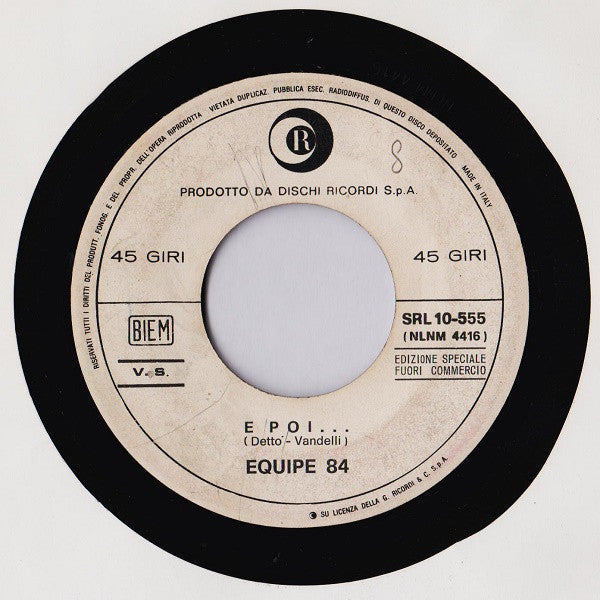 Equipe 84 : Pomeriggio: Ore 6 = Marley Purt Drive (7", Promo)