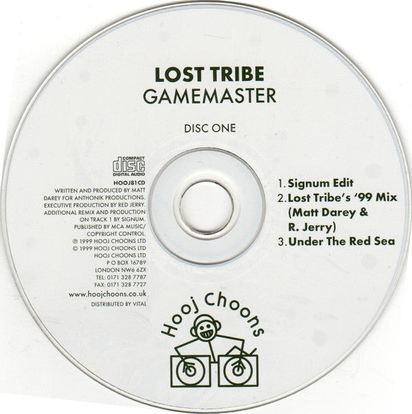Lost Tribe : Gamemaster (Disc One) (CD, Single, CD1)