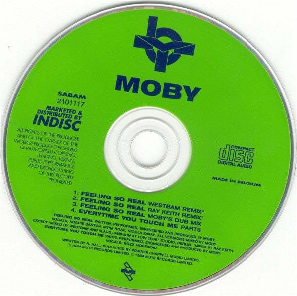 Moby : Feeling So Real (Remixes) (CD, Maxi)