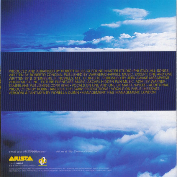 Robert Miles : Dreamland (CD, Album, Mixed, DDI)