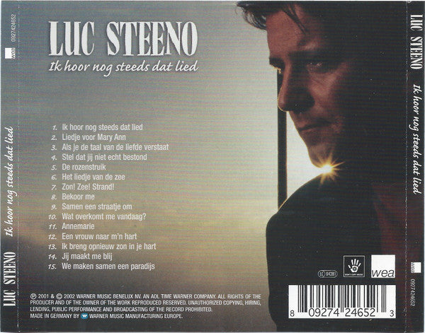 Luc Steeno : Ik Hoor Nog Steeds Dat Lied (CD, Album)