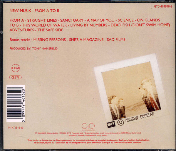 New Musik : From A To B (CD, Album, RE)