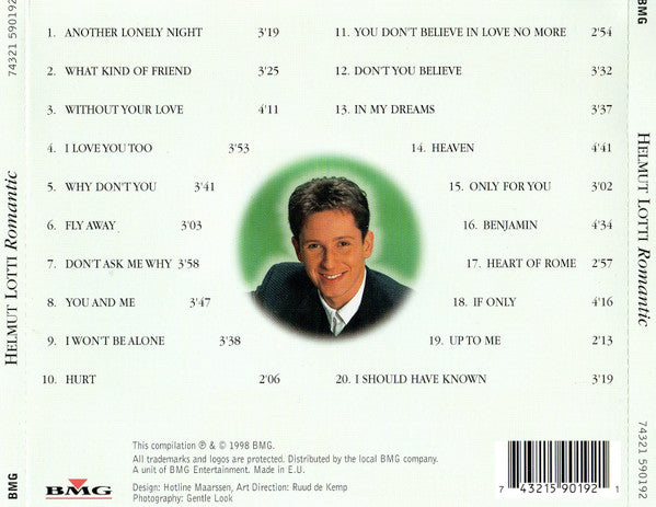 Helmut Lotti : Romantic (CD, Comp)