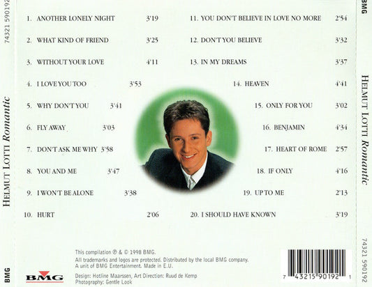 Helmut Lotti : Romantic (CD, Comp)