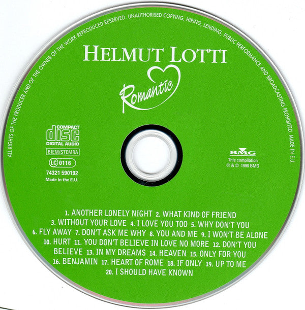 Helmut Lotti : Romantic (CD, Comp)