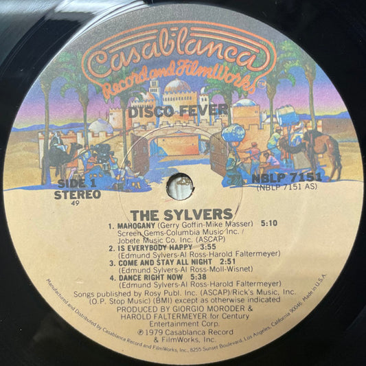 The Sylvers : Disco Fever (LP, Album, Mixed)