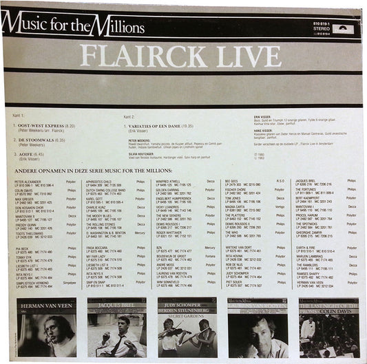 Flairck : Flairck Live (LP, RE)