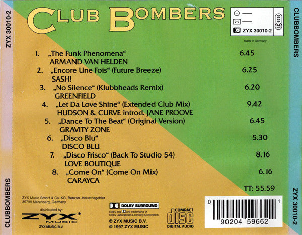 Various : Club Bombers (CD, Comp)