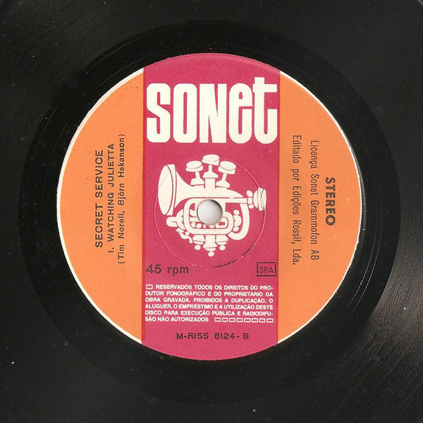 Secret Service : Flash In The Night (7", Single)