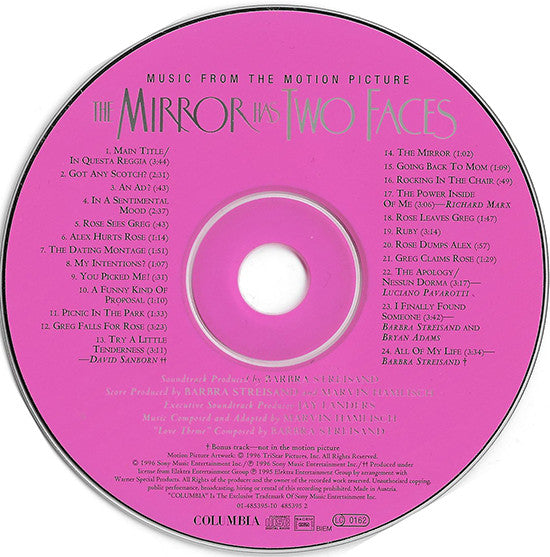 Marvin Hamlisch - Barbra Streisand : The Mirror Has Two Faces (CD, Album)